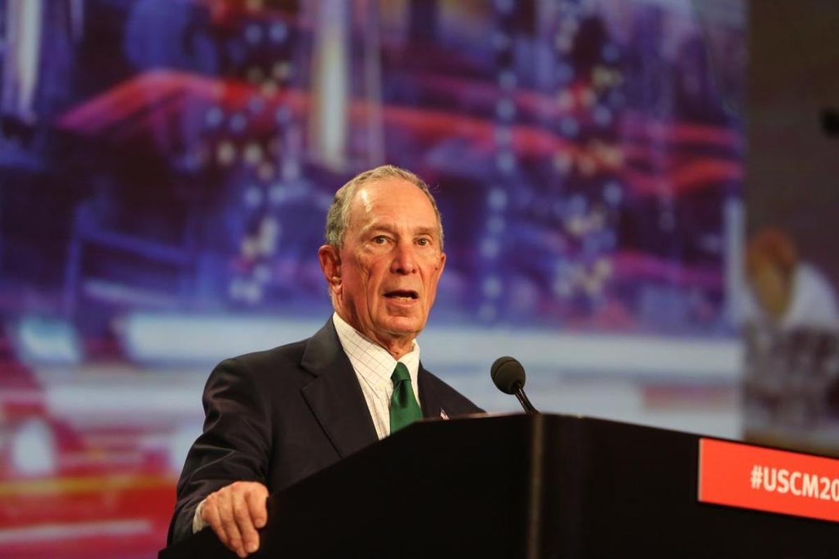 Former New York Mayor Michael Bloomberg, founder of Everytown for Gun Safety