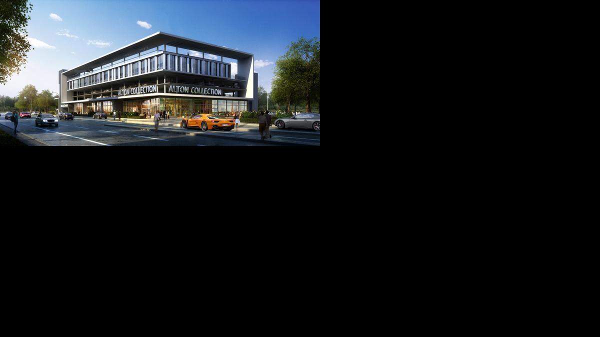 
This rendering shows the proposed five-story building for 709 Alton Road, where Baptist Health wants to open an urgent care center, diagnostic center and outpatient surgery center.
