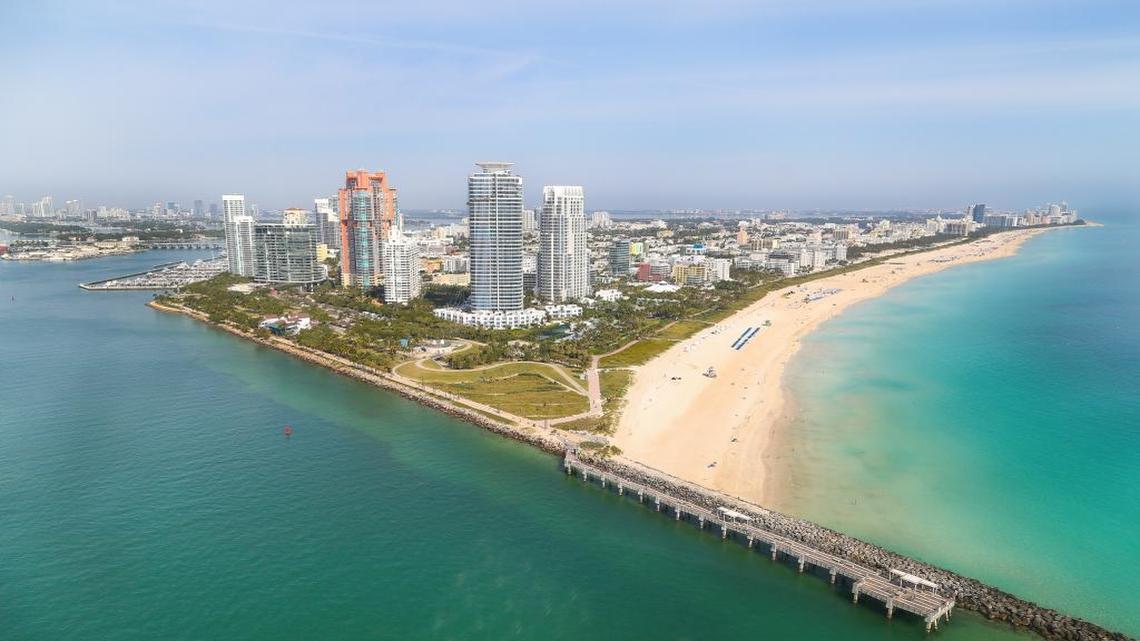 Local health officials on Friday warned people against swimming at Ocean Drive and South Pointe Drive because of high levels of fecal bacteria.