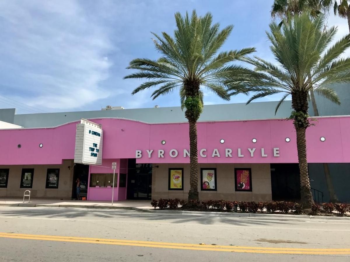 The Byron Carlyle Theater in North Beach, which is owned by Miami Beach, may soon be demolished. A workforce housing complex may take its place.