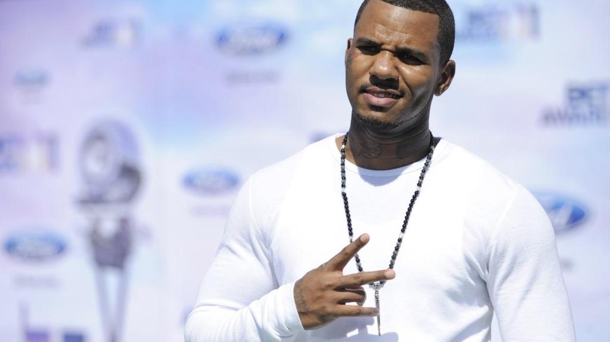 In this June 26, 2011 file photo, Jayceon Terrell Taylor, also known as The Game, arrives at the BET Awards in Los Angeles.