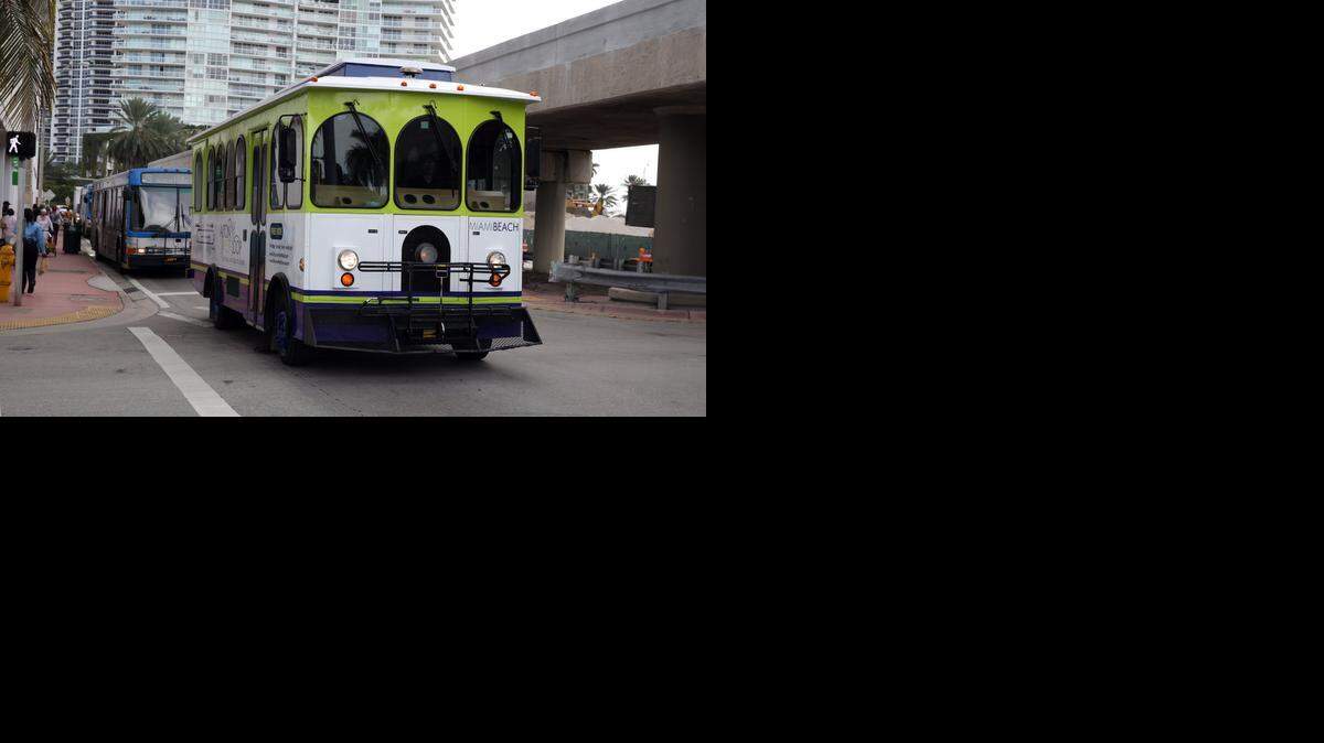 
North Beach will soon launch a free trolley service like the Alton Road Trolley, pictured here, which debuted in February.
