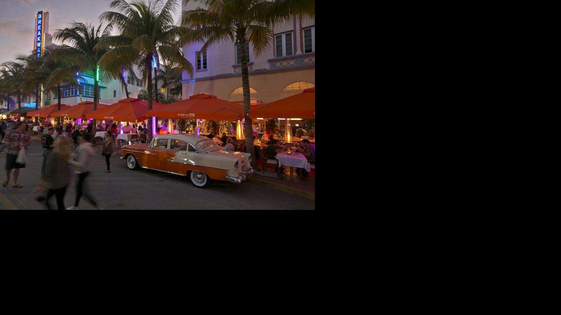 
 Under a proposal being pushed by Miami Beach Mayor Philip Levine, city law would prohibit the sale and consumption of alcohol in sidewalk cafes, patios and bars throughout the city between 2 a.m. and 8 a.m. Currently, last call inside and outside is 5 a.m.
