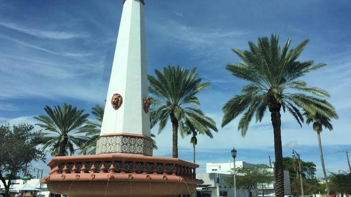 The Normandy Fountain has been a North Beach landmark for more than 90 years.