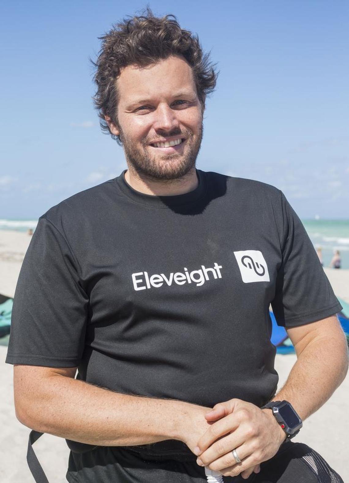 Roman Wunderlich, president of the Miami Beach Kiteboarding Foundation.