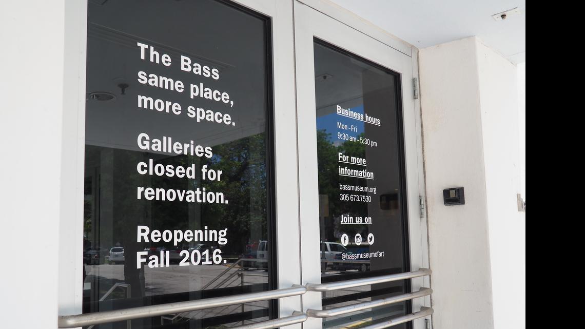 
The interior of the Bass Museum will have a completely different look. 
