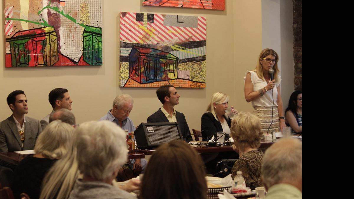 
Five candidates running for outgoing Commissioner Jonah Wolfson’s seat spoke at a forum held Tuesday morning in Miami Beach.
