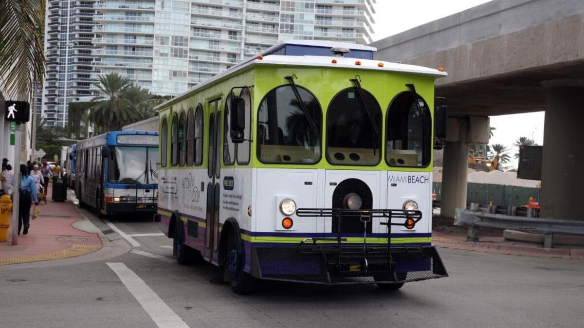 The Alton-West trolley launched in February 2014. Meant to help residents and business during the Alton Road construction project, the trolley will stop running Jan. 1 as construction ends.