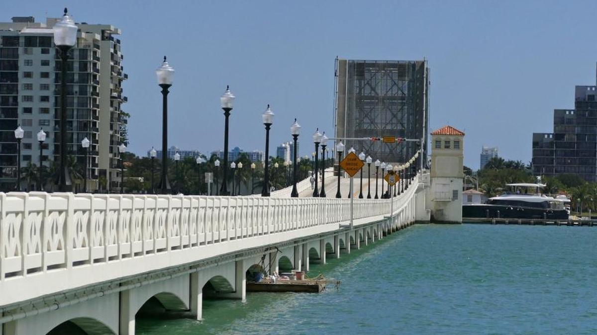 The Venetian Causeway bridge is now open permanently after six weeks of repairs.