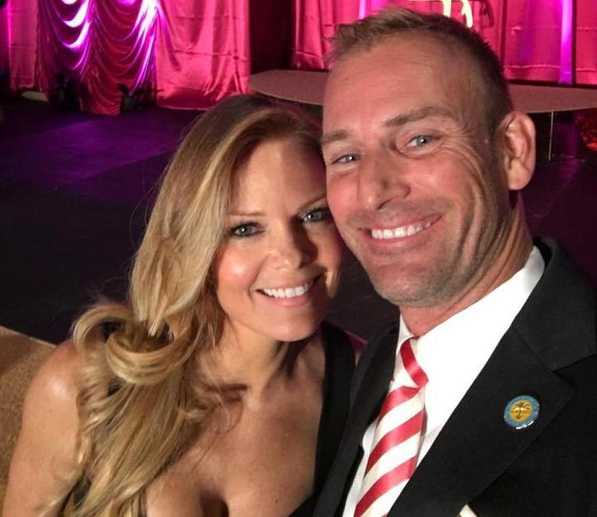 Michael Grieco with longtime partner Christine Klingspor.