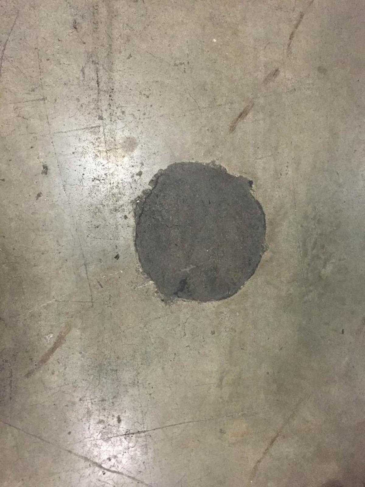 A bronze medallion commemorating the historic fight between Cassius Clay and Sonny Liston was embedded in the floor of the Miami Beach Convention Center in 1991, but has since disappeared.