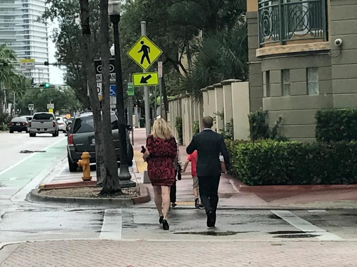 Miami Beach Commissioner Michael Grieco did not take questions from reporters after announcing he would drop his bid for mayor.