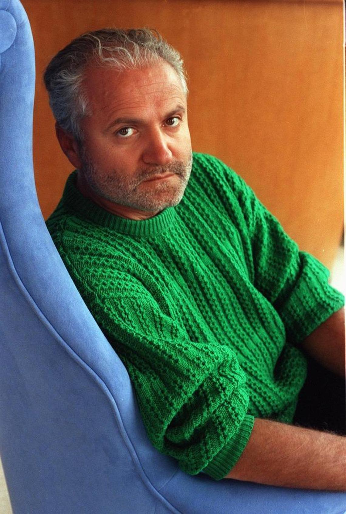 Gianni Versace, the Italian designer who restored the Casa Casuarina.
