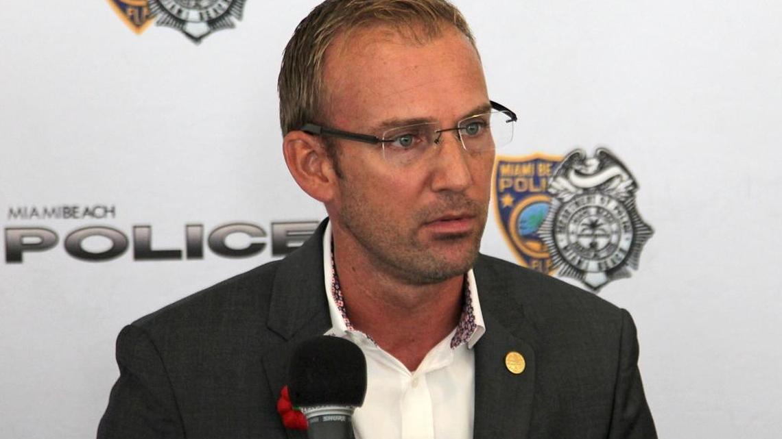 Miami Beach commissioner Michael Grieco announces his plan to halt the Urban Beach Week after the fatal killing of 30-year-old Ladarian Phillips following an argument over a parking space during the 2017 Memorial Day weekend in Miami Beach.