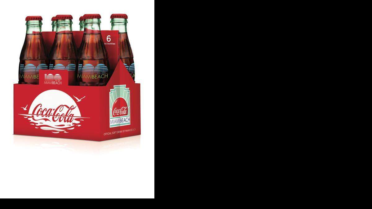 
The commemorative, limited-edition 8-ounce bottles will be available at retailers in Miami Beach starting Friday.
