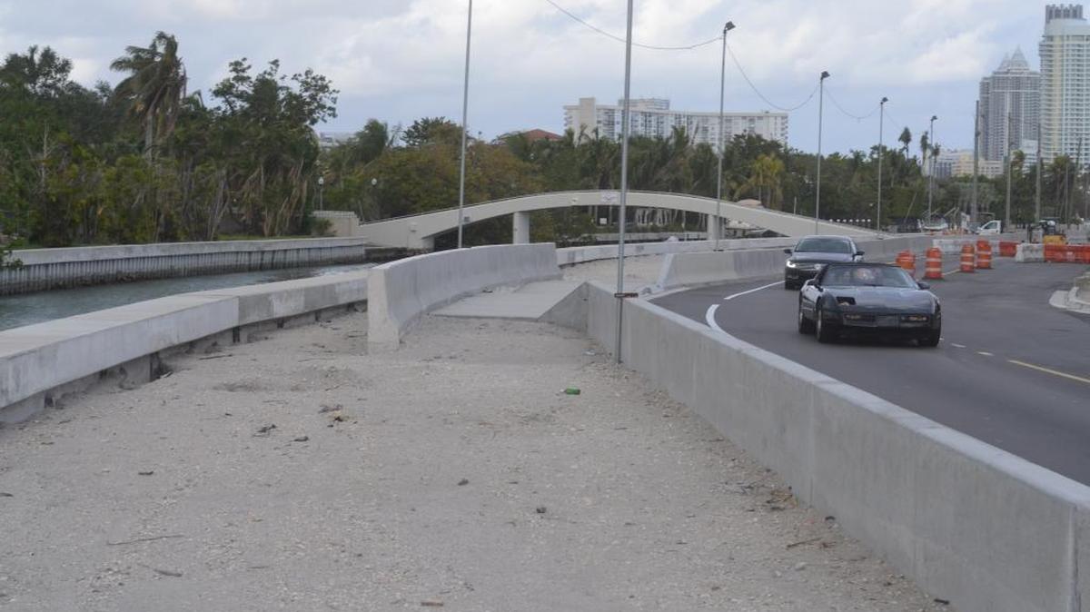 Miami Beach will have to replace parts of its Indian Creek Drive seawall after it was discovered certain sections were unpermitted and noncompliant with county and state regulations.