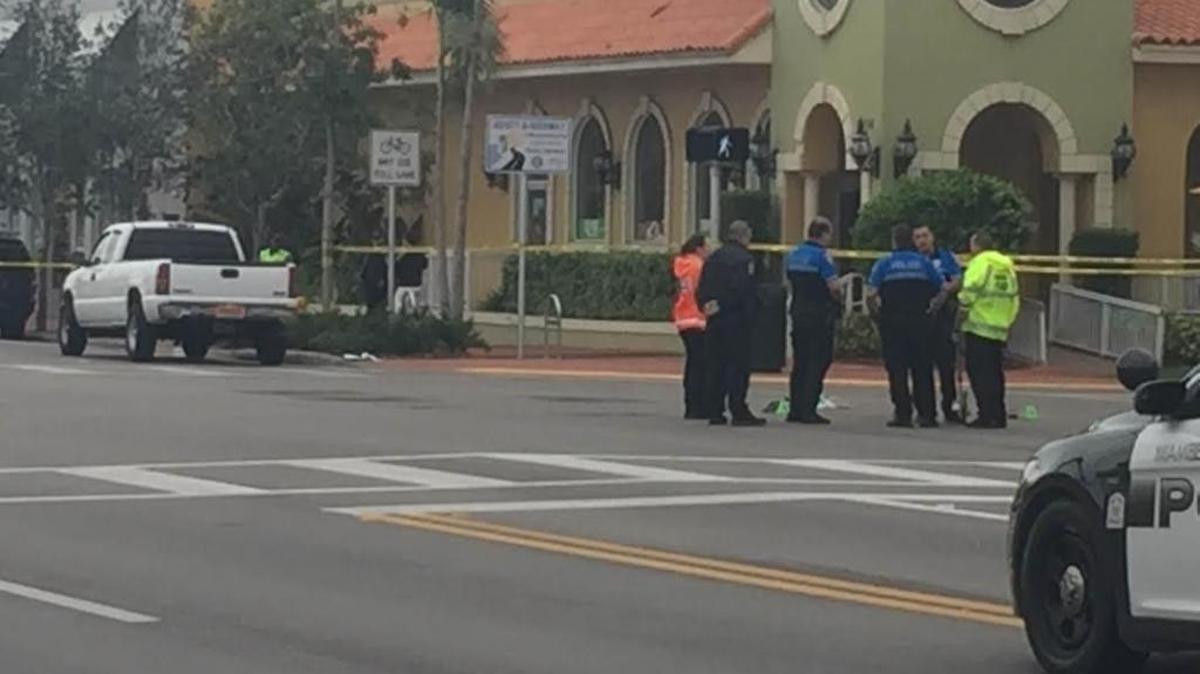 A pedestrian was struck and killed Wednesday on Alton Road and 15th Street.