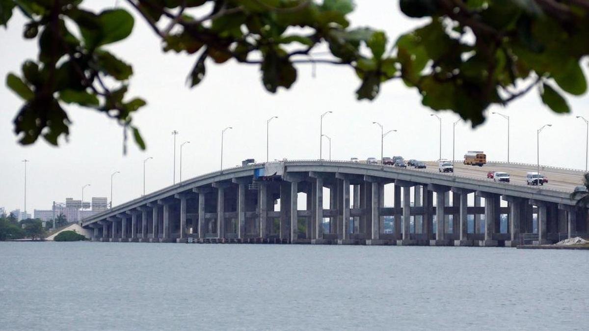 The exit ramp of the Julia Tuttle Causeway Bridge is now reopen.