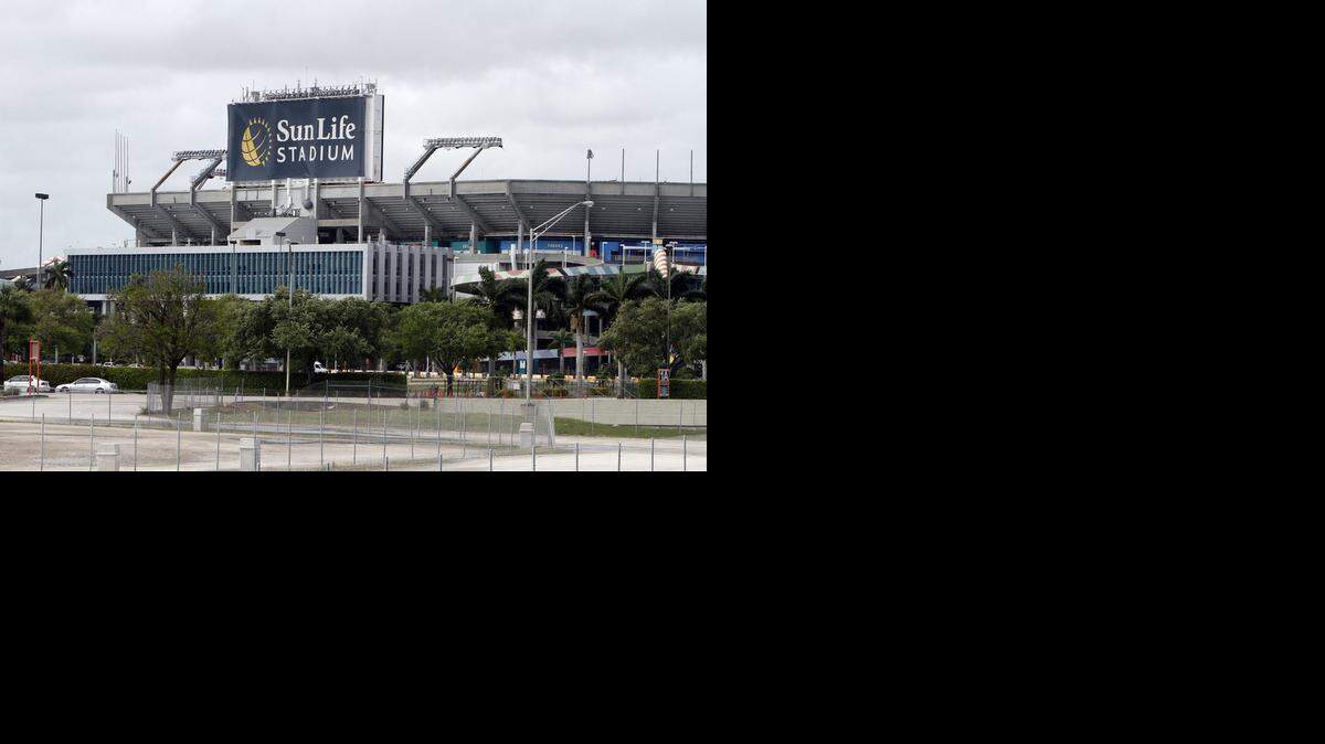 
Sun Life Stadium in Miami Gardens.
