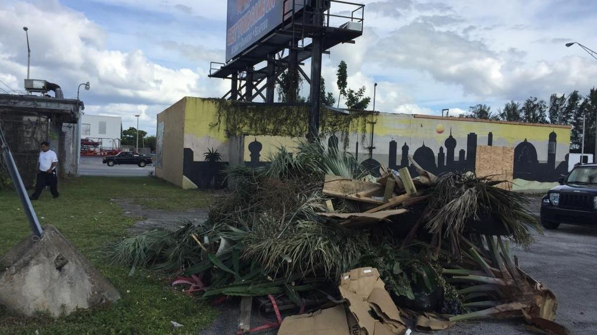 The building at 13720 27th Ave., owned by the family of Opa-locka Mayor Myra Taylor, was cited for code violations by a city employee who got suspended for 30 days.