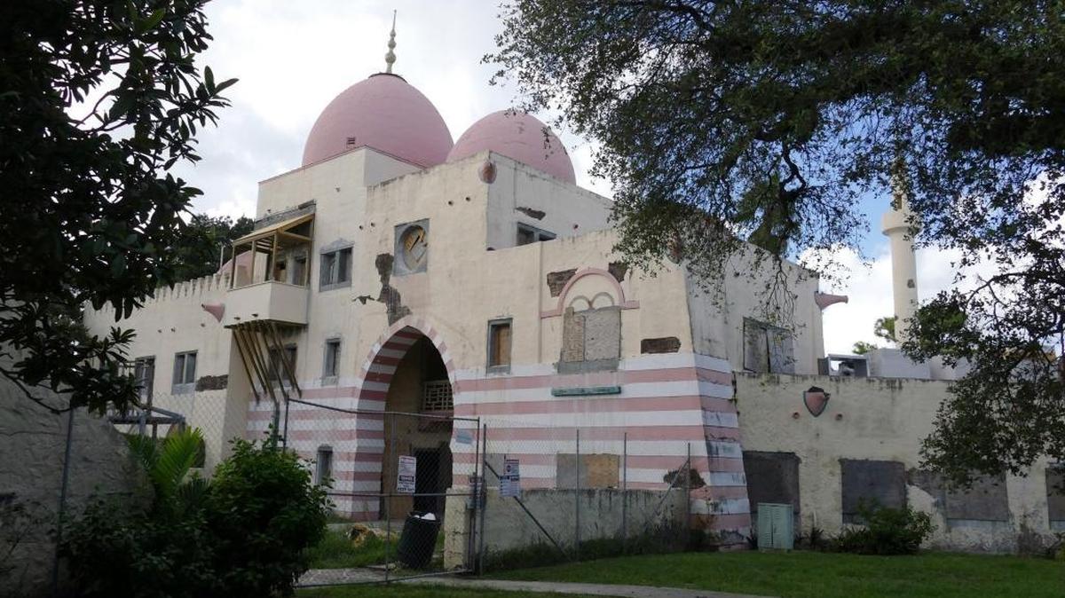 Opa-locka's old moorish Ali-Baba style City Hall.