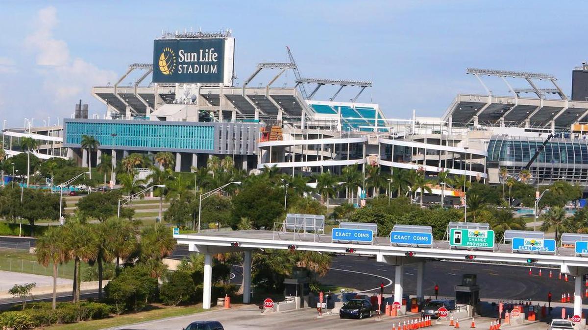 
Sun Life Stadium in Miami Gardens.
