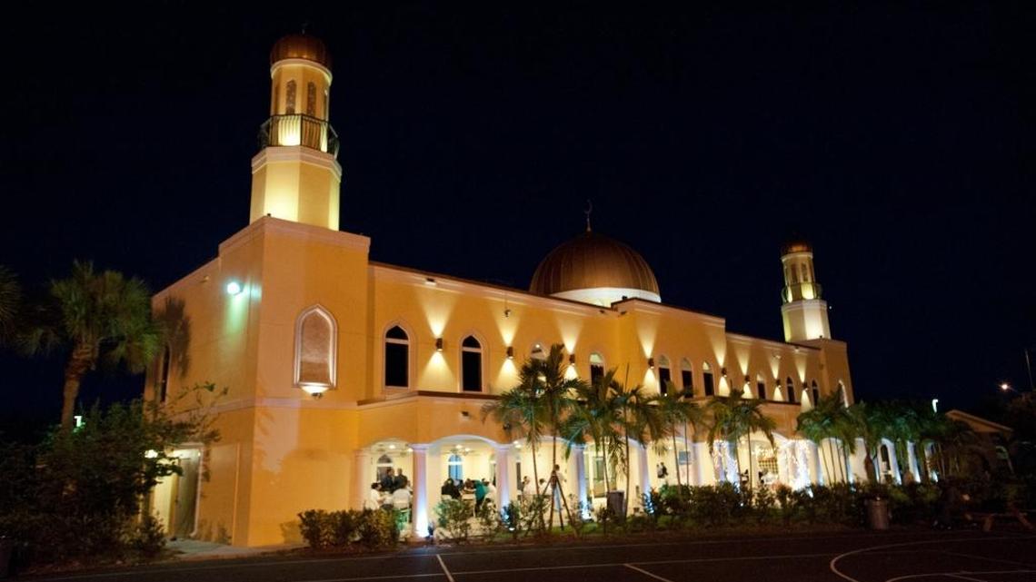 The Islamic Center of Greater Miami in Miami Gardens hosted a celebration open to all for the breaking the Ramadan fast in June, 2015.