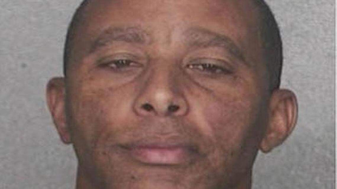 
Miami Gardens Police Chief Stephen Johnson, shown in this Broward County Sheriff’s Department booking photo, was fired Friday after he was caught soliciting a prostitute, according to press release sent out by the Miami Gardens Police Department.
