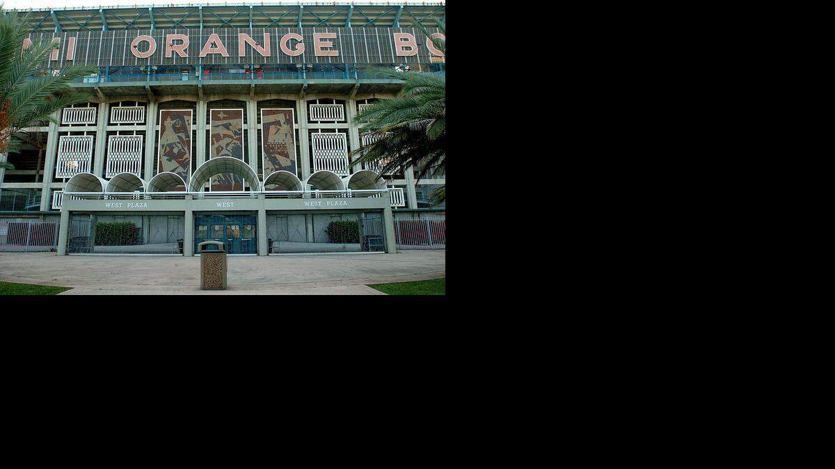 
The former Orange Bowl, shot in 2007. 
