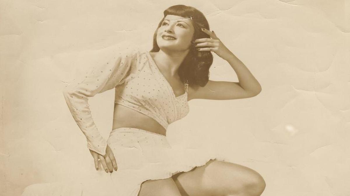 
Iris Marks as a dancer.

