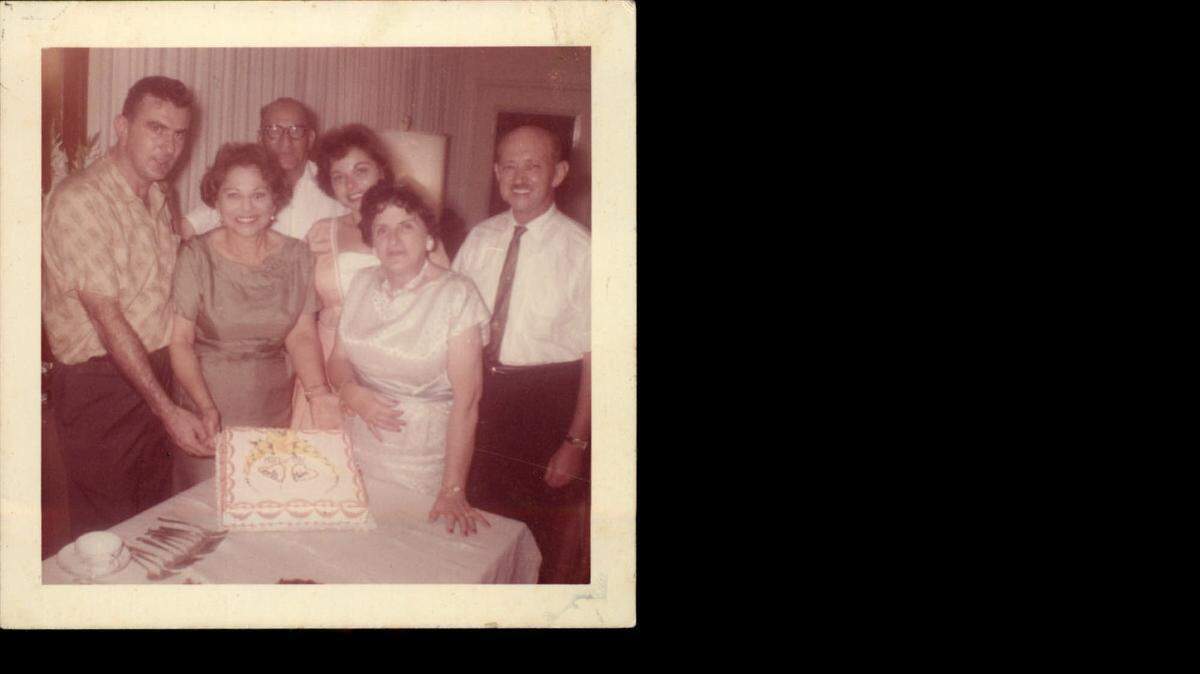 
Family photo. From L-R: Martin Shane, Edith Suchman, Harry Shane, Elaine Shane, Sadie Shane, Samuel Suchman
