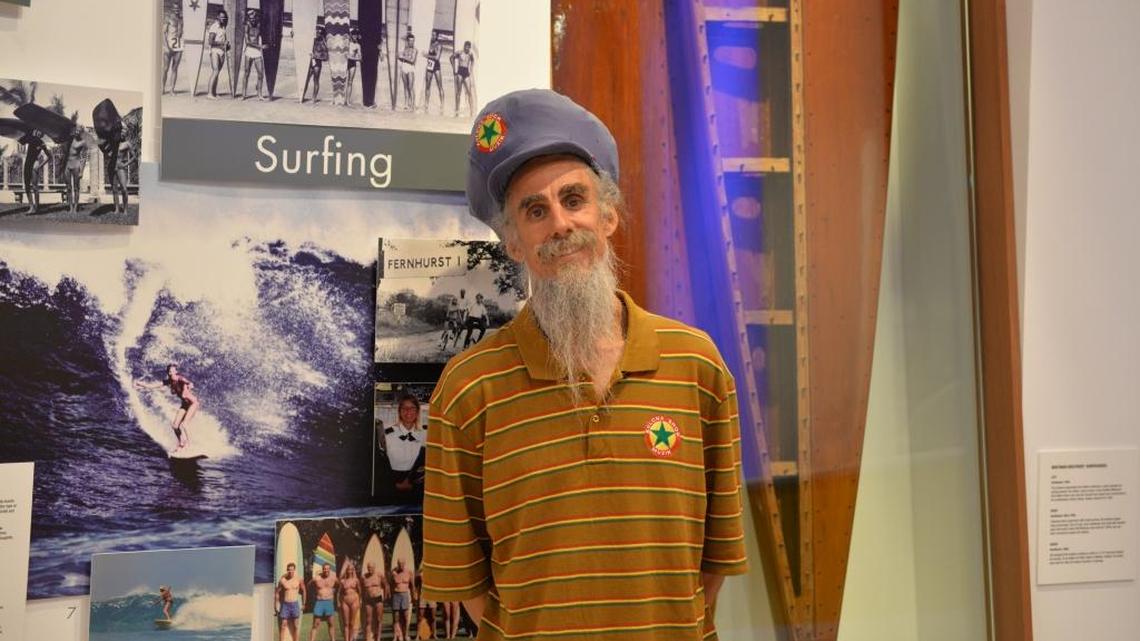 Lance Scott O'Brian at HistoryMiami museum in downtown Miami in 2016.