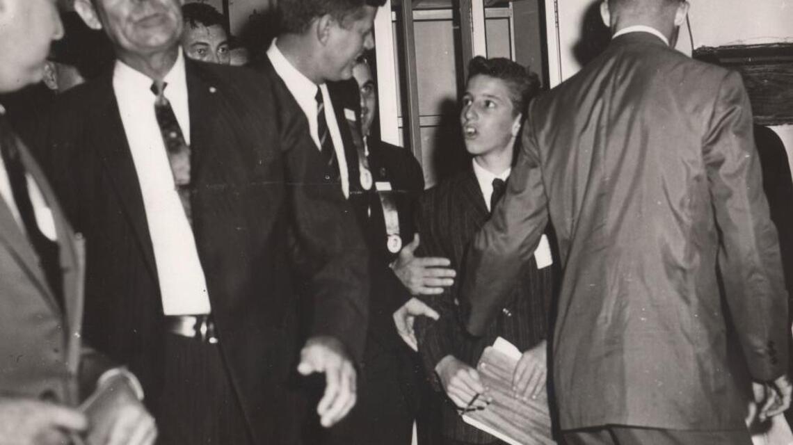 ‘Luck and a bit of chutzpah’: How a 14-year-old met JFK at the Deauville in 1961