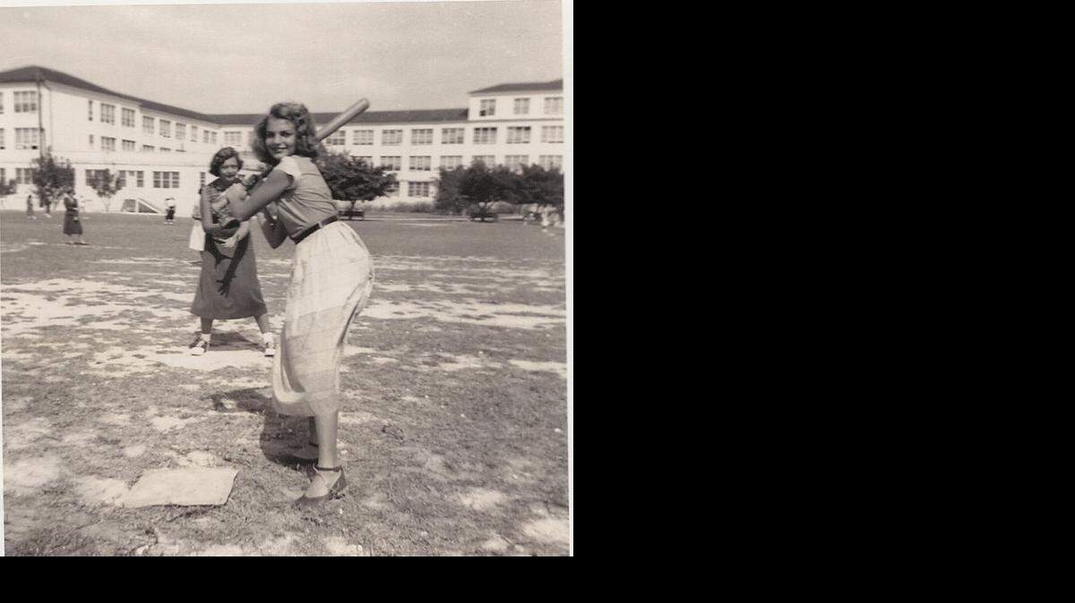 
Carol Ann (Buell) Clifford in back of Shenandoah Elementary.
