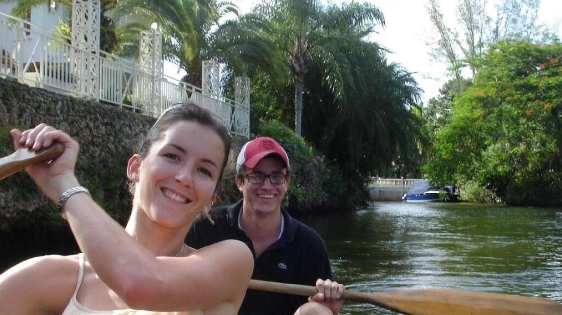 Miami Stories: Couple’s early date was a canoe adventure along Gables canal