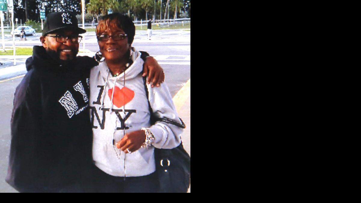
Yvette Annette Wilson Hughes was attempting to cross Northwest 79th Street at Second Court on Feb. 10, 2015, when she was struck by two vehicles. She is shown here with her husband David Nelson Jr.
