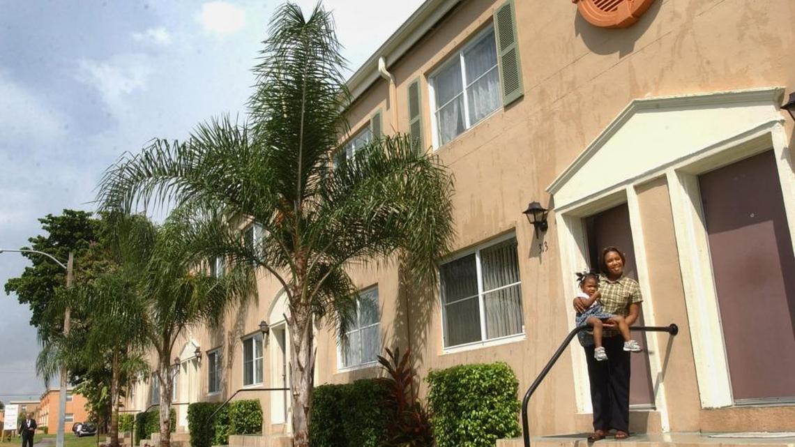 Sunset Palm Villas Condominium on Northwest 84th Street in Little Haiti.