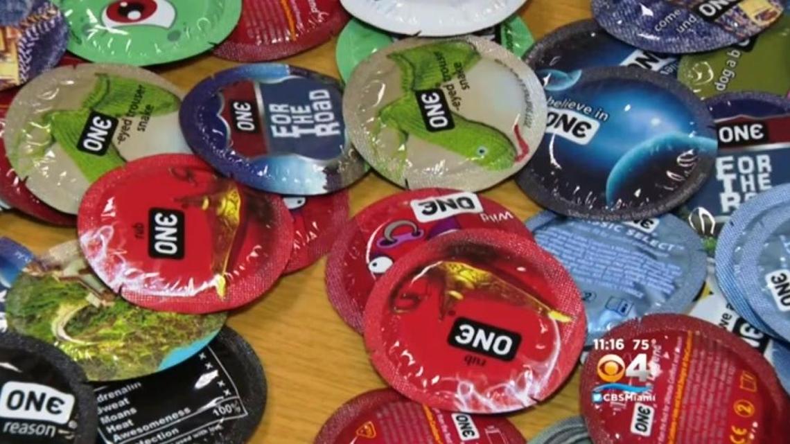 Miami-Dade County has launched its first condom as part of its “Getting 2 Zero Awareness” campaign on Valentine’s Day 2018.