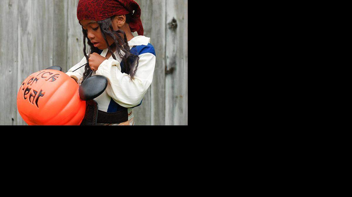 
A child pirate at last year’s Family Harvest Festival at Christ Fellowship in downtown Miami. 
