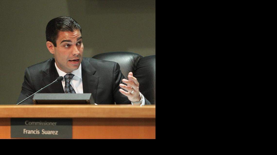 
Miami Commissioner Francis Suarez supports loosening parking requirements for some smaller buildings.
