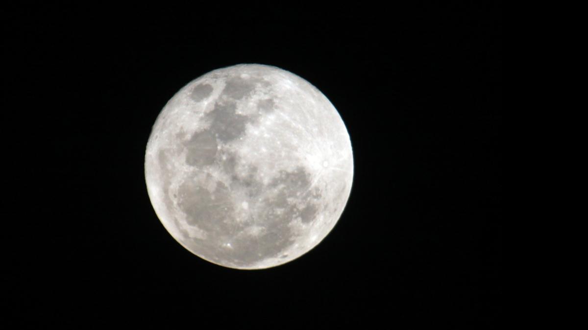
This AP file photo from 2010 shows a blue moon from Nairobi, Kenya. There will be a blue moon Friday.
