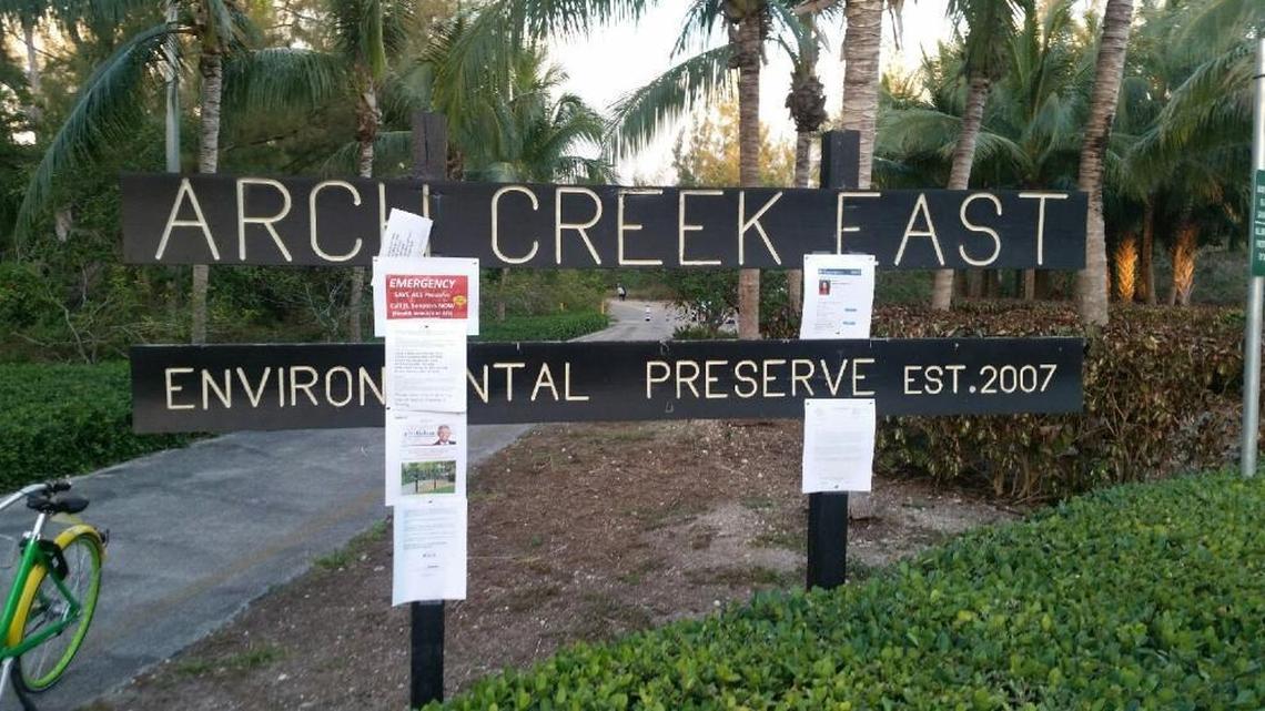 Legislation is being considered that would allow Florida International University to open an access road through North Miami’s Arch Creek East nature preserve.