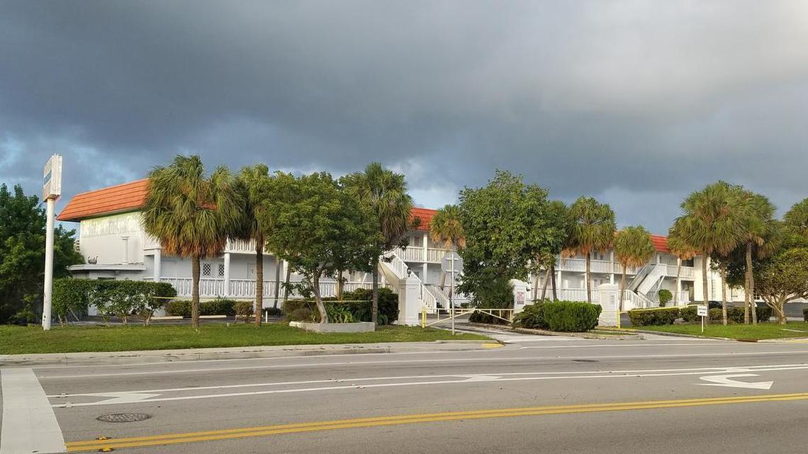 The White House Inn Motel at 2305 NE 123rd St. in North Miami. A developer is proposing a multi-story, mixed-use car dealership on the property.