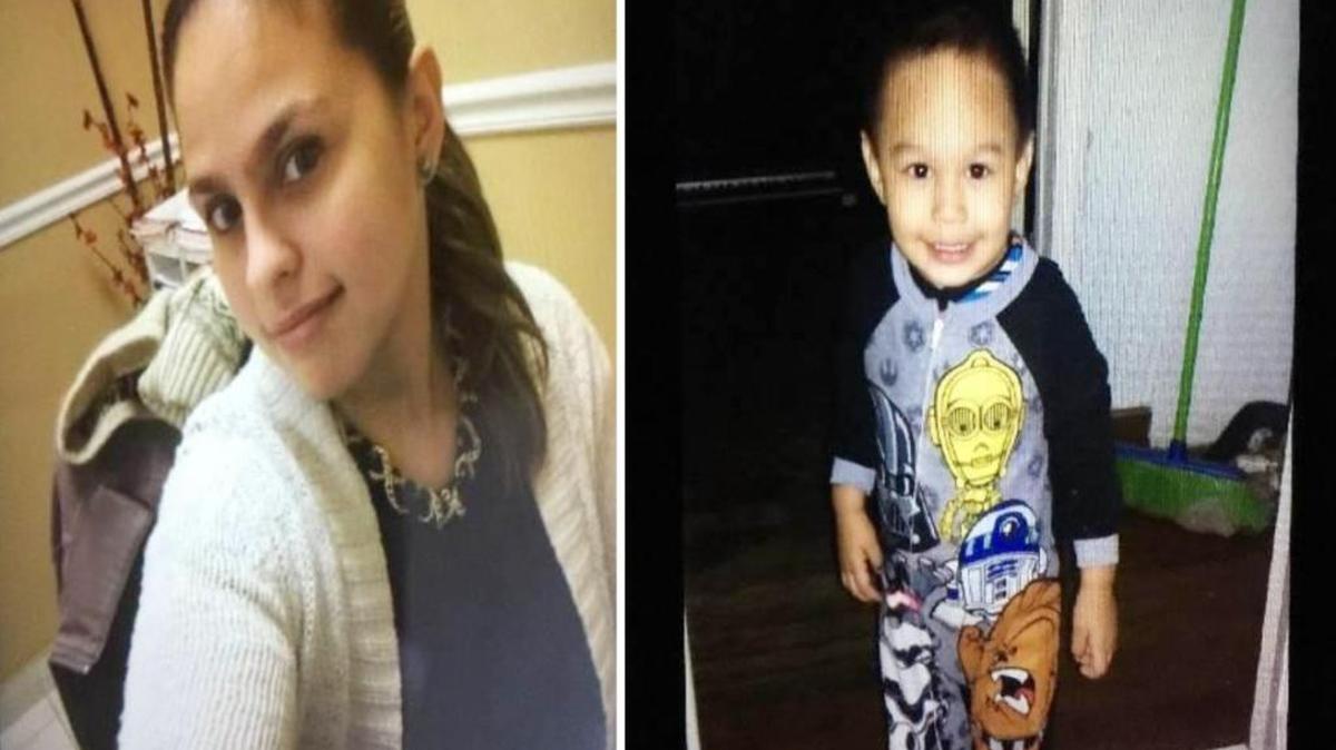 Police say Leydibet Hernandez took her son Logan Hernandez to Texas with plans of going to Mexico. Hernandez lost custody of the boy last year.