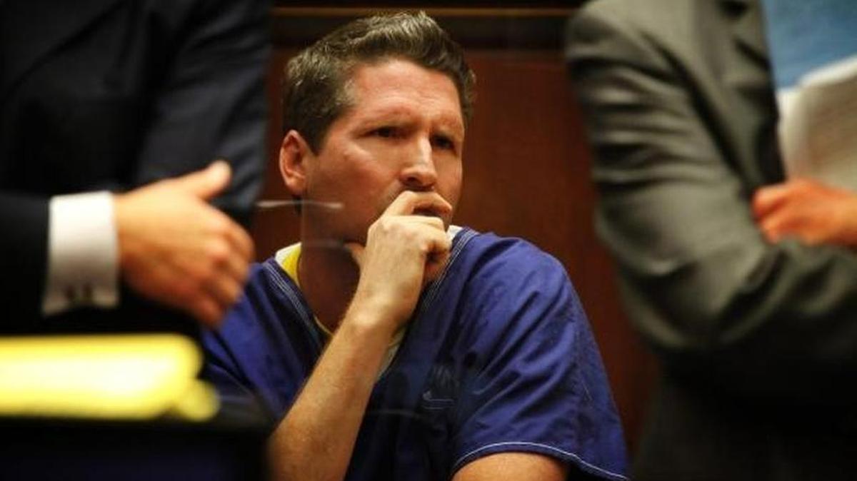 Former restaurateur Joshua Woodward in court.