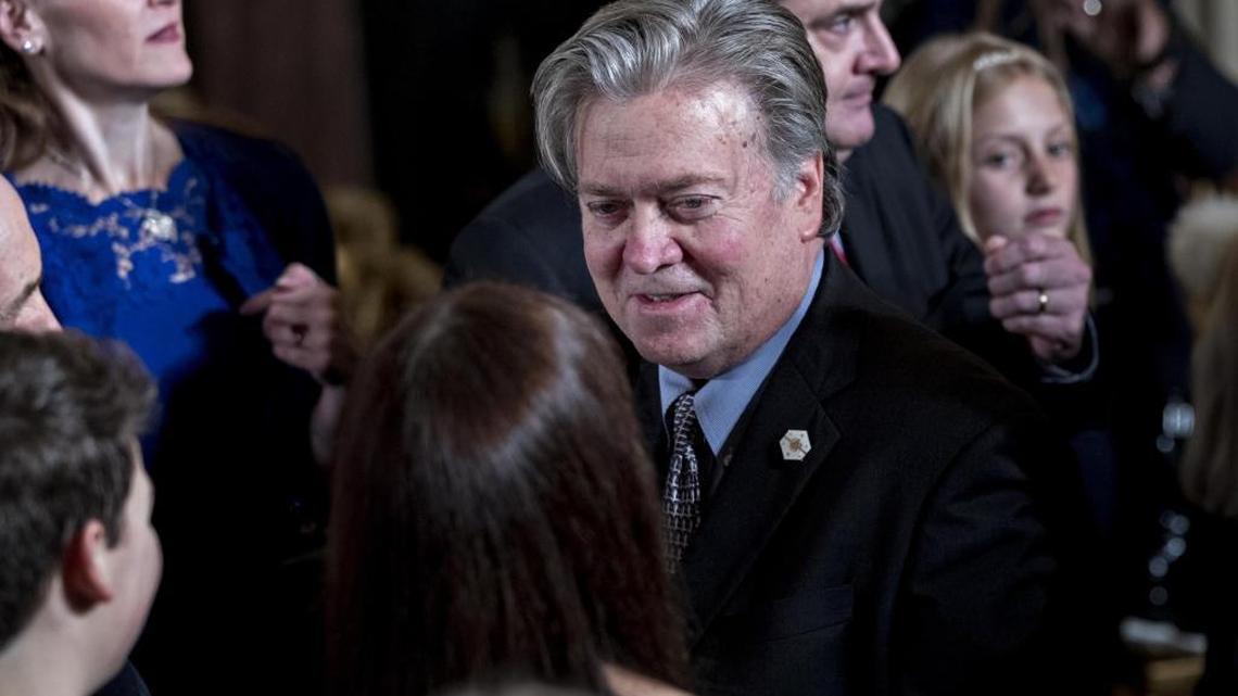 Stephen Bannon, chief strategist for President Donald Trump