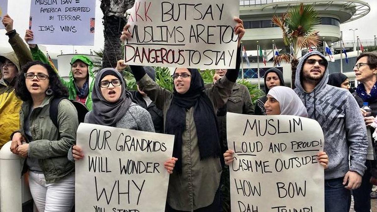 The day after President Donald Trump signed a sweeping executive order barring refugees from entering the U.S. and temporarily suspending immigration from countries with a majority of Muslims, activists began planning protests nationwide — including at Miami International Airport.