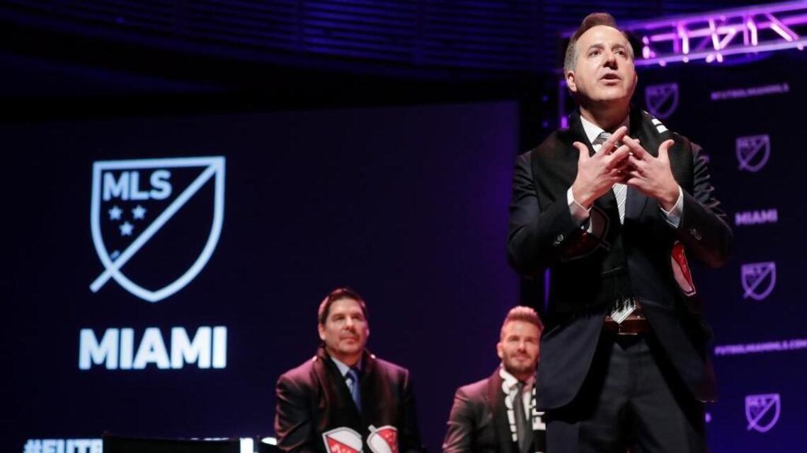 These two names on short list for Beckham's Miami MLS team. 'Really close' on colors.