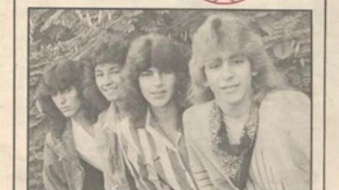 Now imprisoned Miami airport manager Ivan Valdes (second on the right) was a member of the 1980s Latin boy band Chévere.