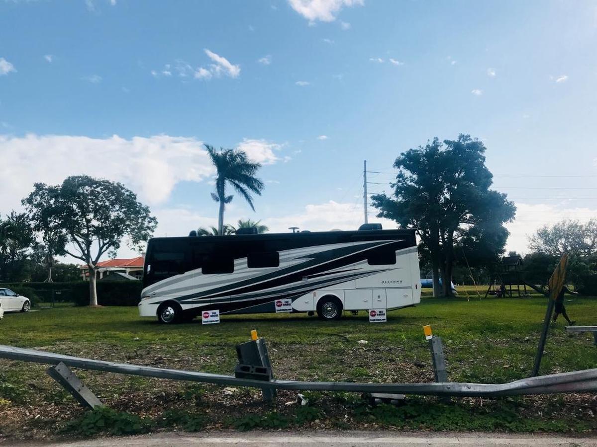 Will building a bridge over 87th Avenue be the answer to drivers’ traffic headaches? A block party was held Sunday to oppose the idea. The RV was symbolically parked on the project’s site.